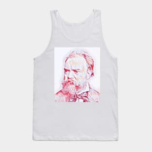 Antonín Dvořák Portrait | Antonín Dvořák Artwork | Line Art Tank Top